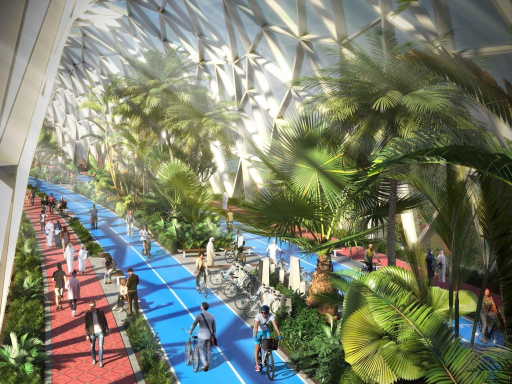 Dubai Cycle City 2040: Friendliest Bike City in the World